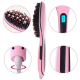 Гребінець випрямляч Fast Hair Straightener. Колір рожевий