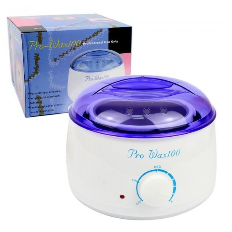 Воскоплав з терморегулятором PRO-WAX 100 для воску в банці, в гранулах, таблетках 400 мл