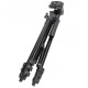 Штатив для телефону та фотоапарата Tripod 3120 PRO портативний трипод 0,35-1.02м висота. Колір: чорний