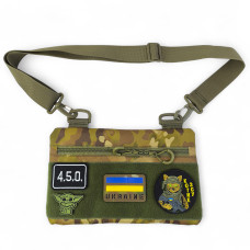 Молодіжна сумка для патчів на плече з 4 кишенями multicam