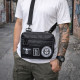 Сумка для патчів Cordura 600D — 5 кишень, месенджер чорний з тканини