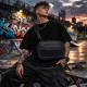 Сумка для патчів Cordura 600D — 5 кишень, месенджер чорний з тканини