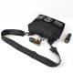 Сумка для патчів Cordura 600D — 5 кишень, месенджер чорний з тканини