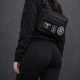 Сумка для патчів Cordura 600D — 5 кишень, месенджер чорний з тканини