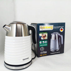 Чайник електричний Rainberg RB-2315 1.8л 2200Вт White