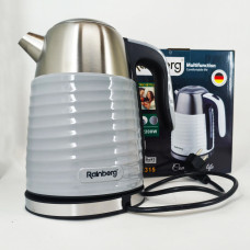 Чайник електричний Rainberg RB-2315 1.8л 2200Вт Gray
