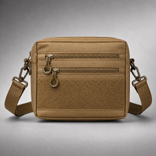 Сумка EDC Cordura 600D, сумка для патчей 25×20×5,5см койот