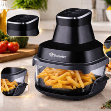 Аэрофритюрница аэрогриль Air Fryer Domotec MS-3228 с LED-экраном для жарки без масла 4600 Вт на 7 л