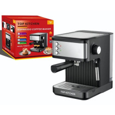 Кофеварка Эспрессо Top Kitchen TK00215 рожковая 1500Вт 1,8л 1-3 чашки эспрессо 15 Бар
