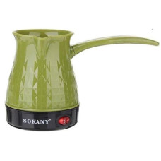 Электрическая турка Sokany SK-219 500мл 500Вт для кофе Green