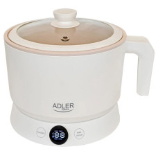 Электрическая многофункциональная кастрюля-пароварка Adler AD 6422 800Вт 1л 4 режима сенсорного управления