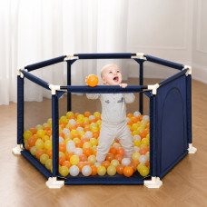 Детский игровой манеж для детей складной детский манеж 120х100х55см Blue