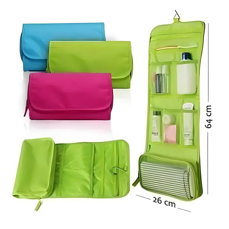 Органайзер дорожній сумочка Travel Storage Bag косметичка. Колір: зелений