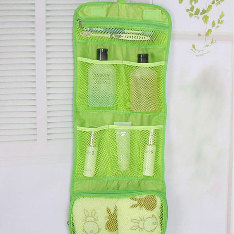 Органайзер дорожній сумочка Travel Storage Bag косметичка. Колір: зелений
