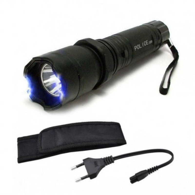 Світлодіодний ліхтарик Police BL-1101 ЗУ 220В (+безпека)