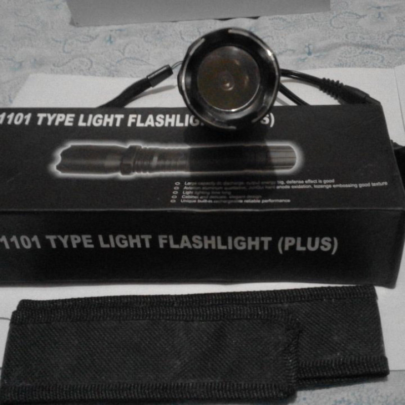 Світлодіодний ліхтарик Police BL-1101 ЗУ 220В (+безпека)