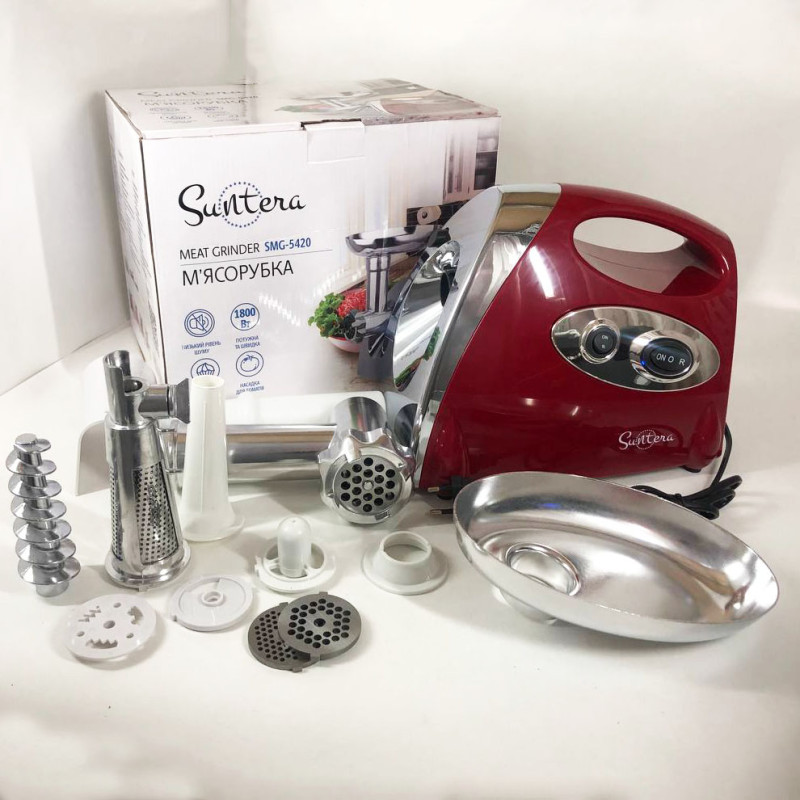 Електром'ясорубка Suntera SMG-5420R 1800Вт