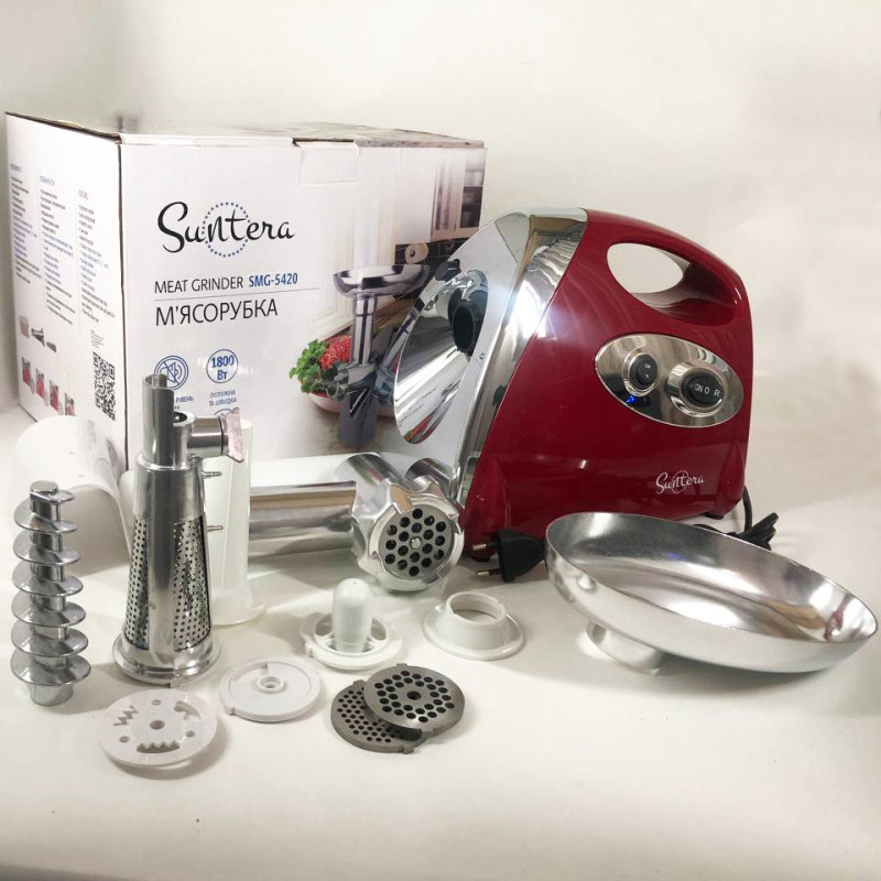 Електром'ясорубка Suntera SMG-5420R 1800Вт