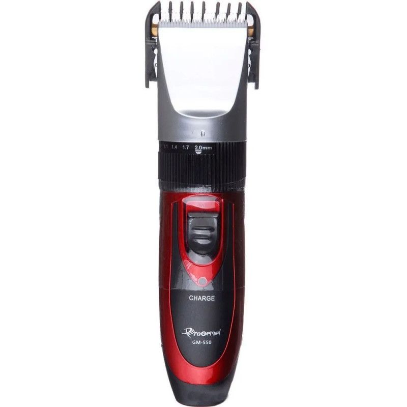 Професійна машинка для стрижки волосся GEMEI GM-550 з двома акумуляторами
