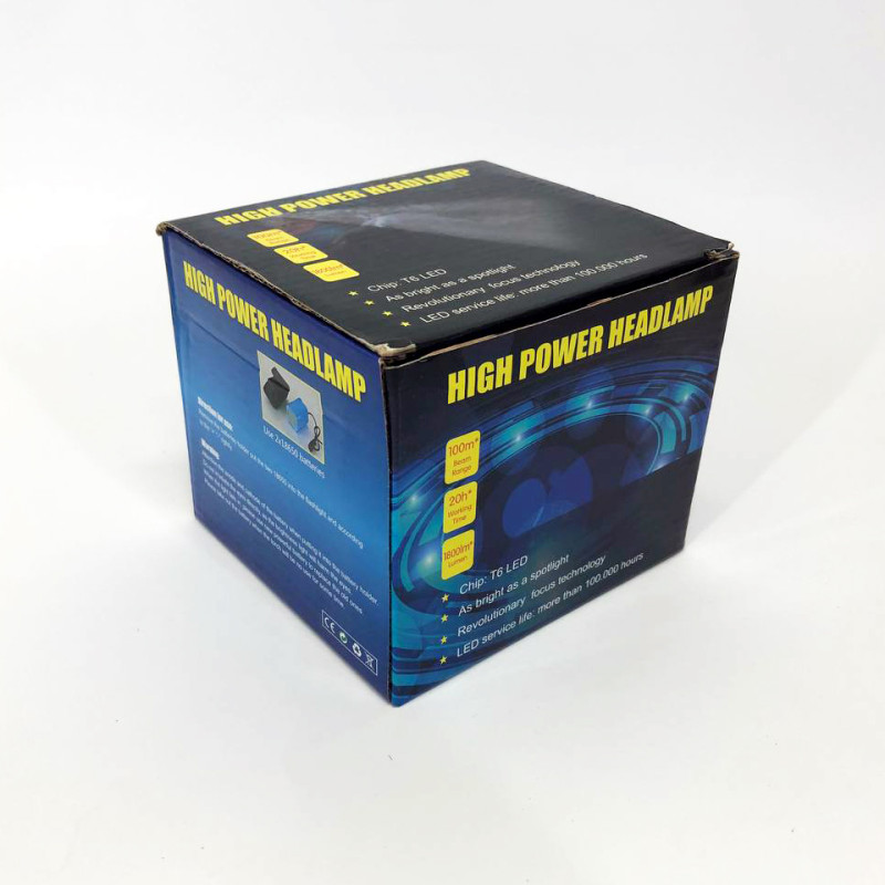 Налобний ліхтар Bailong BL-T24-P50 акумуляторний LED/Zoom 3 режими роботи