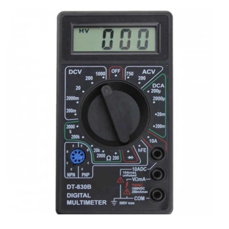 Цифровий мультиметр тестер Digital DT-830B