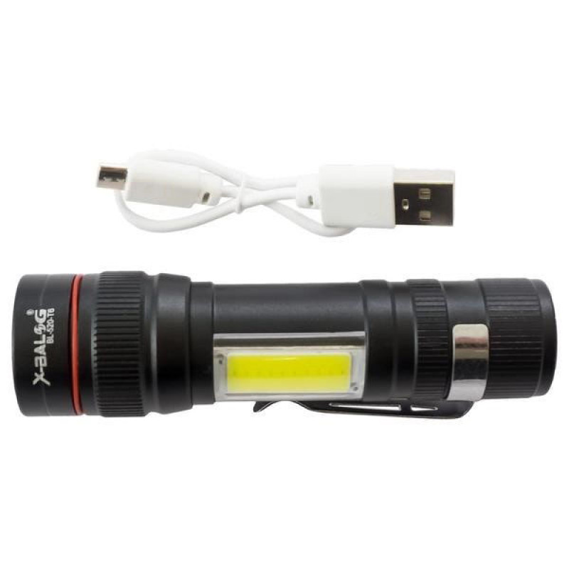 Ліхтар Bailong BL-520 T6 18650 світлодіодний на акумуляторі