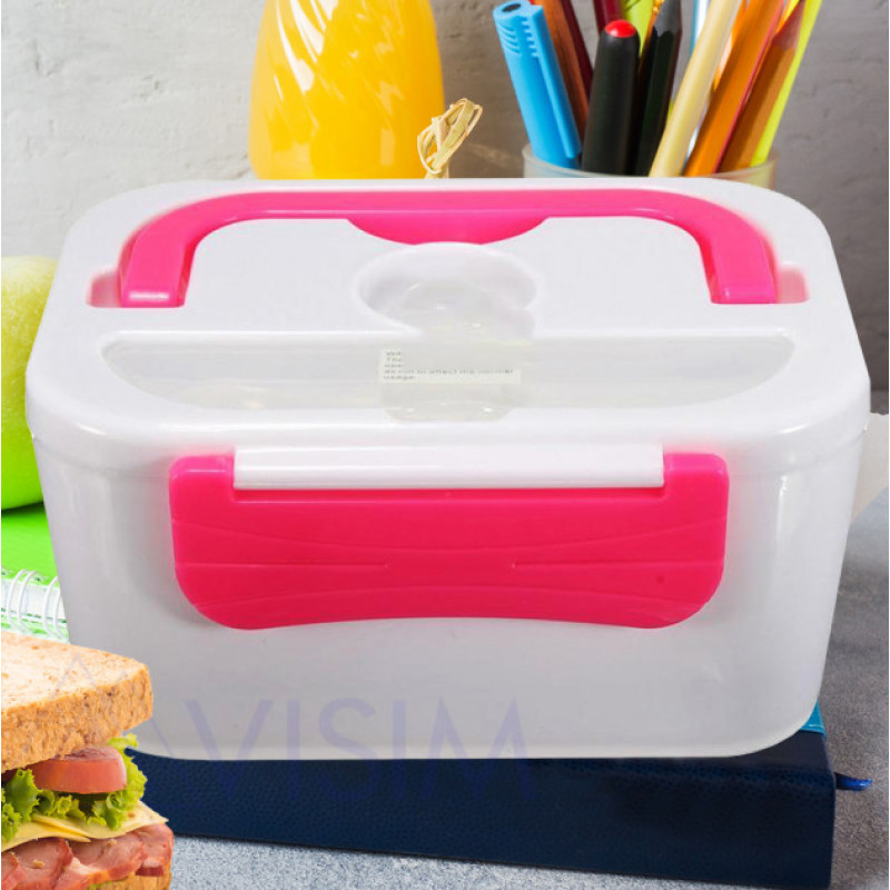 Ланч-бокс з підігрівом Lunch Box 220 V. Колір: рожевий