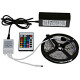 Світлодіодна стрічка SMD 5050 RGB LED 2 м IP65 з пультом та блоком живлення USB, 2м, Стрічка світлодіодна 5050