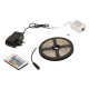 Світлодіодна стрічка SMD 5050 RGB LED 2 м IP65 з пультом та блоком живлення USB, 2м, Стрічка світлодіодна 5050