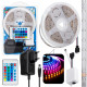 Світлодіодна стрічка SMD 5050 RGB LED 2 м IP65 з пультом та блоком живлення USB, 2м, Стрічка світлодіодна 5050