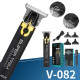 Машинка для стрижки VGR V-082 бездротова професійна акумуляторна + 3 насадки триммер для волосся