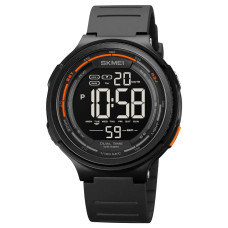 Часы наручные мужские SKMEI 1841BK BLACK, тактические противоударные. Цвет: черный