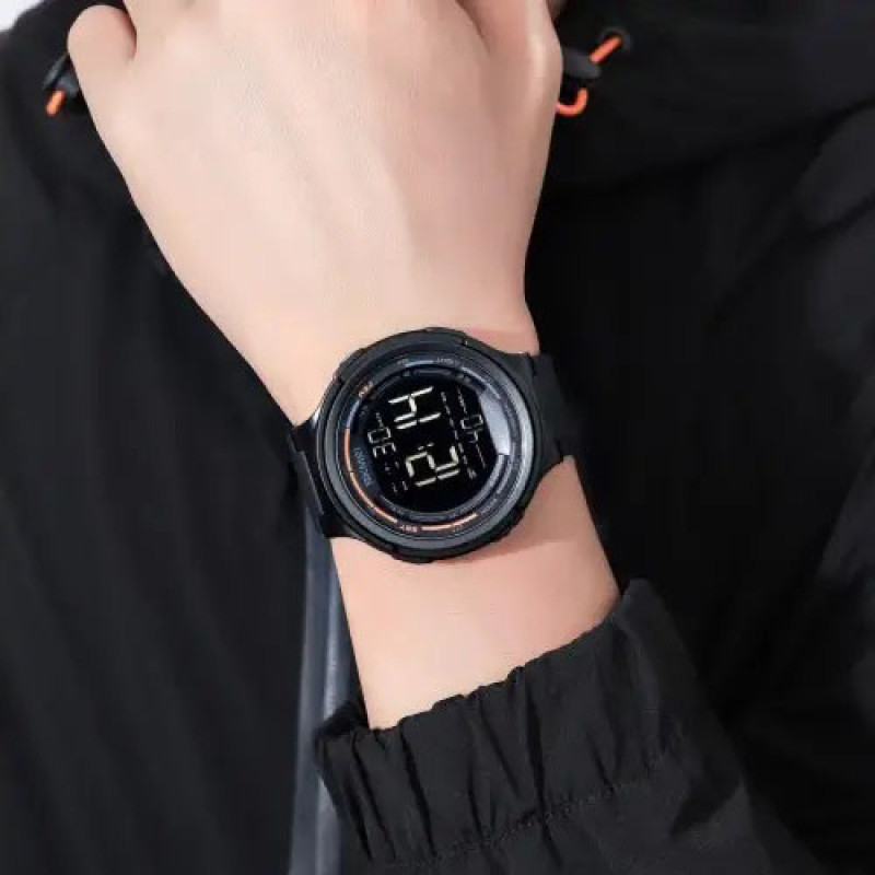 Часы наручные мужские SKMEI 1841BK BLACK, тактические противоударные. Цвет: черный