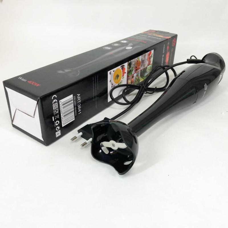 Блендер DOMOTEC MS-5104 (занурювальний, 400Вт, пластик)