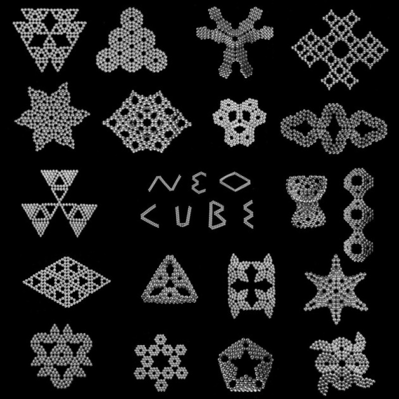 Магнітний конструктор Нео NeoCube Срібло