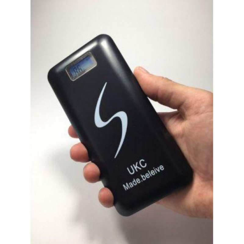 Мобільна зарядка Power Bank 30000/9600mAh UKC. Колір: чорний