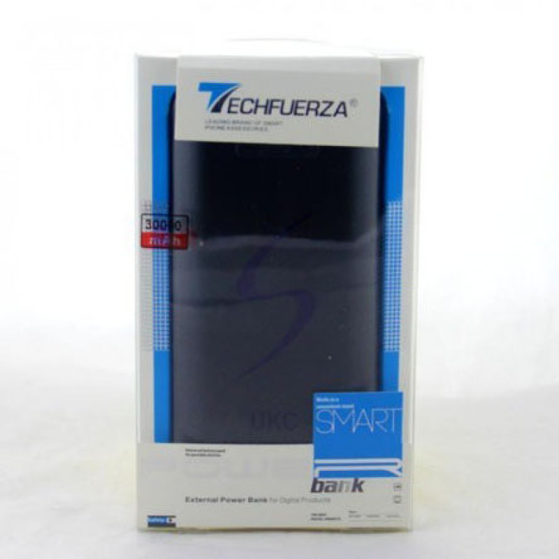 Мобільна зарядка Power Bank 30000/9600mAh UKC. Колір: чорний