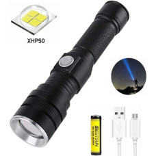 Ліхтар акумуляторний Bailong BL 611-P50, Ліхтарик поліс,  Ручний ліхтарик led