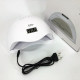 Лампа для манікюру Sun 5 nail lamp FD93-1 led для сушіння гель лаку з таймером для домашнього використання