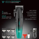 Машинка для стрижки волосся акумуляторна Professional Turbo з різними насадками VGR V-003