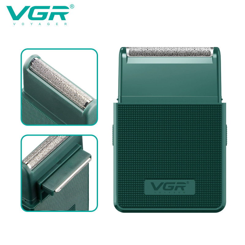 Електробритва VGR V-376 GREEN шейвер