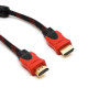 Кабель посилений 5м перехідник адаптер HDMI-HDMI тато-тато аудіо відео шнур в обмотці
