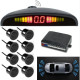 Парктронік (паркувальний радар) Assistant Parking Sensor, 8 чорних датчиків