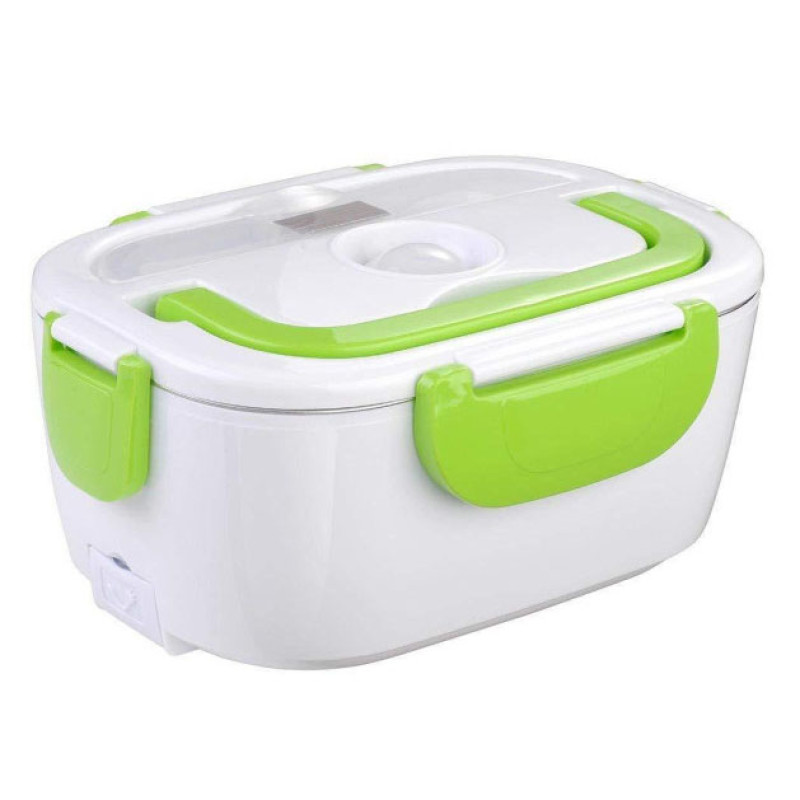 Ланч бокс електричний із підігрівом Lunch Heater 220 V Pro. Колір: зелений