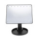 Дзеркало для макіяжу з 16 LED підсвічуванням Mirror White. Колір: чорний