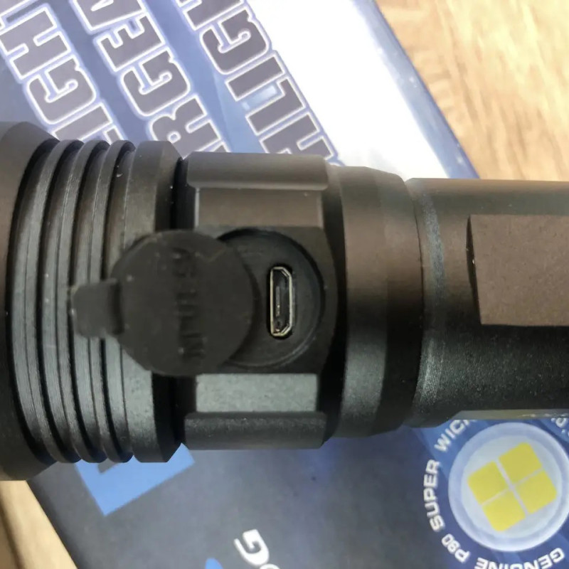 Ручной аккумуляторный светодиодный фонарь Police X-Balog BL-1827-P90