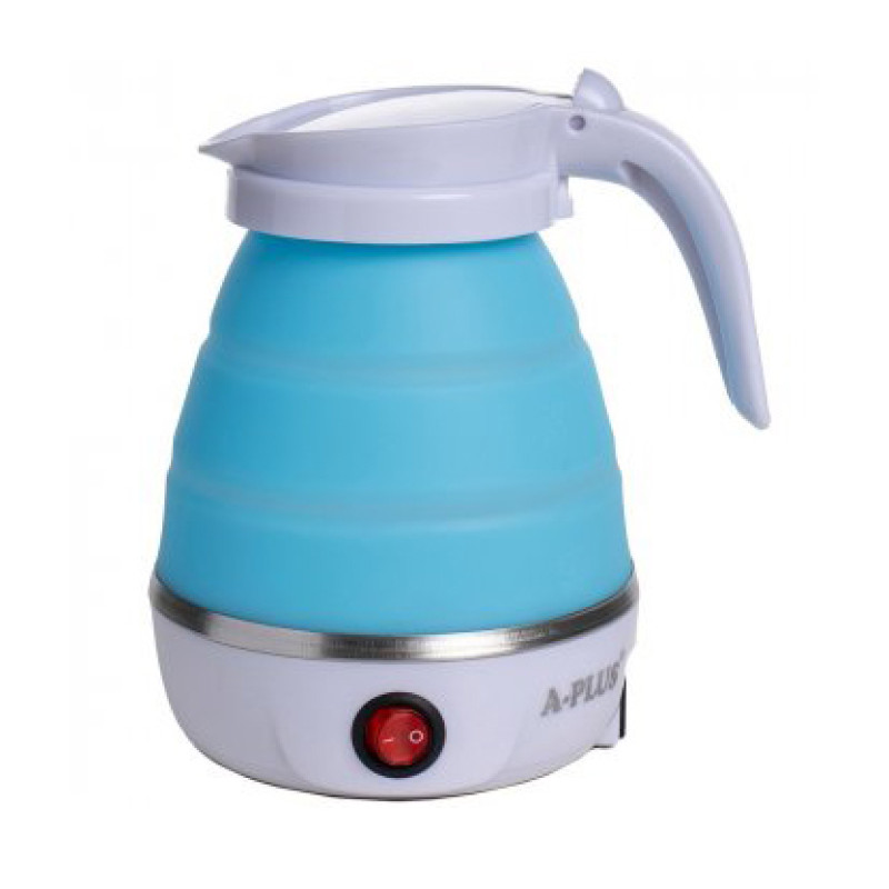 Електрочайник складаний Travel Folding 600ml. Колір: блакитний