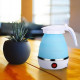 Електрочайник складаний Travel Folding 600ml. Колір: блакитний