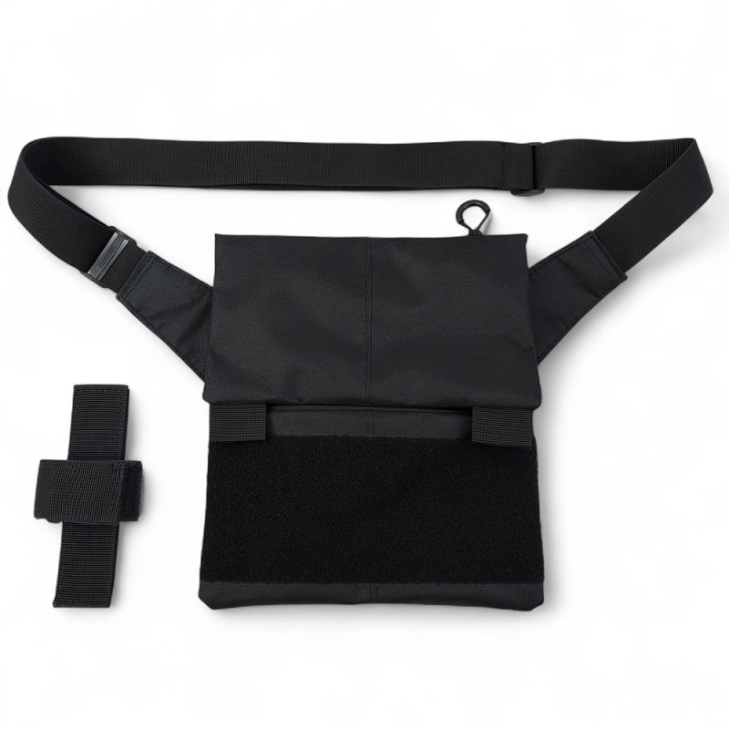 Сумка месенджер З КОБУРОЮ. Сумка з тканини, 3 кишені, патч-панель, Cordura