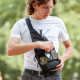 Сумка на плече з кобурою, система MOLLE, патч-панель, Cordura